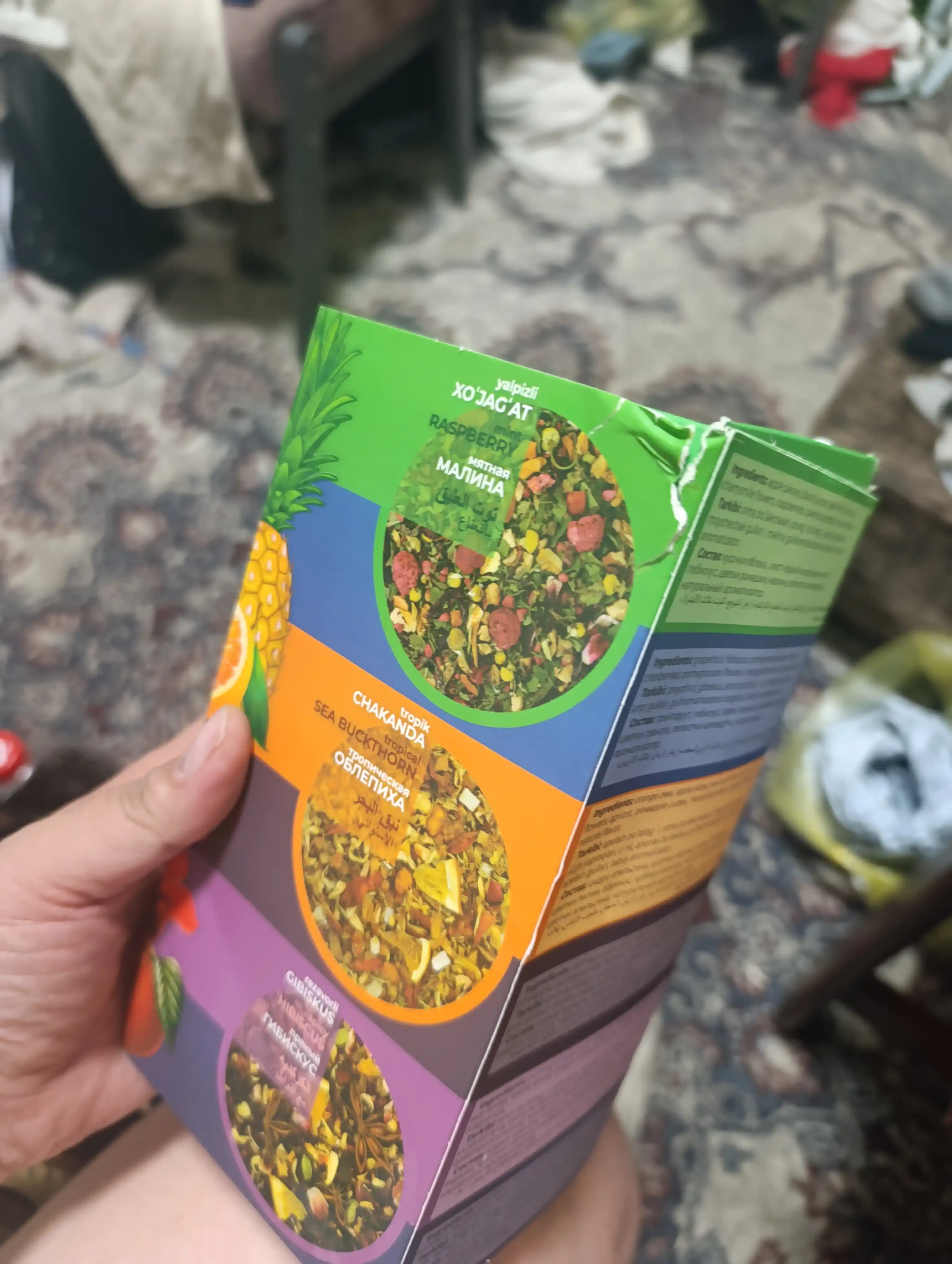FruteaBar choy to‘plami, 6 xil