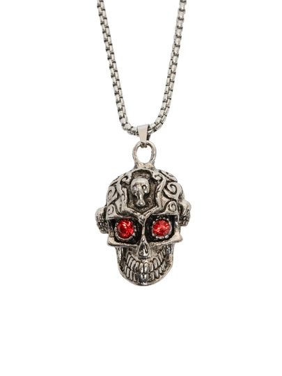 Ожерелье в виде креста и в готическом стиле — JEWEL16-JEWEL146-КРАСН