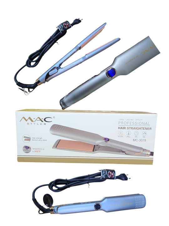 Soch to'g'rilovchi MAC MC-3078, sochni tekislash  uchun dazmol, displeyli 950 gradius - 