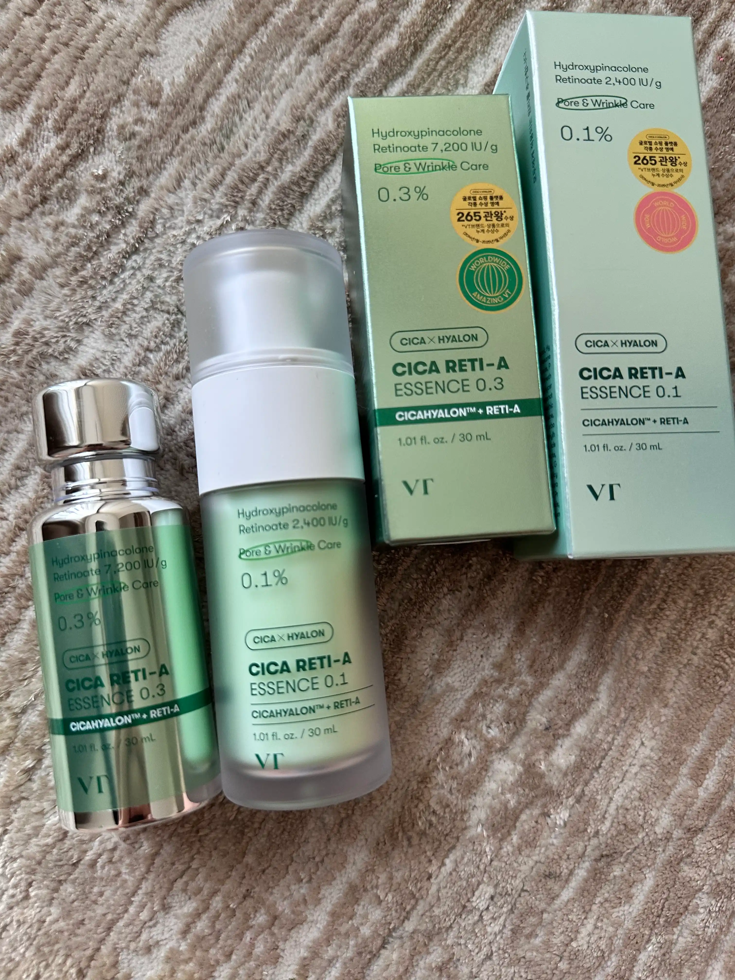 Сыворотка для лица VT Cosmetics: ретинол, лифтинг, коллаген, пептиды, центелла, 30 мл