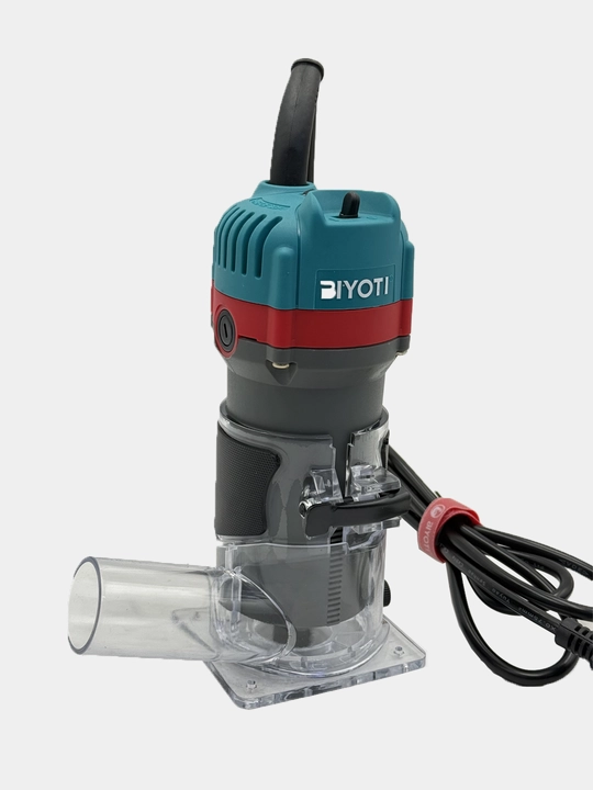 Elektr frezer BIYOTI BYT-WT370C, 450 Vt, 12 000–32 000 ayl/min, tsanga 6/8 mm