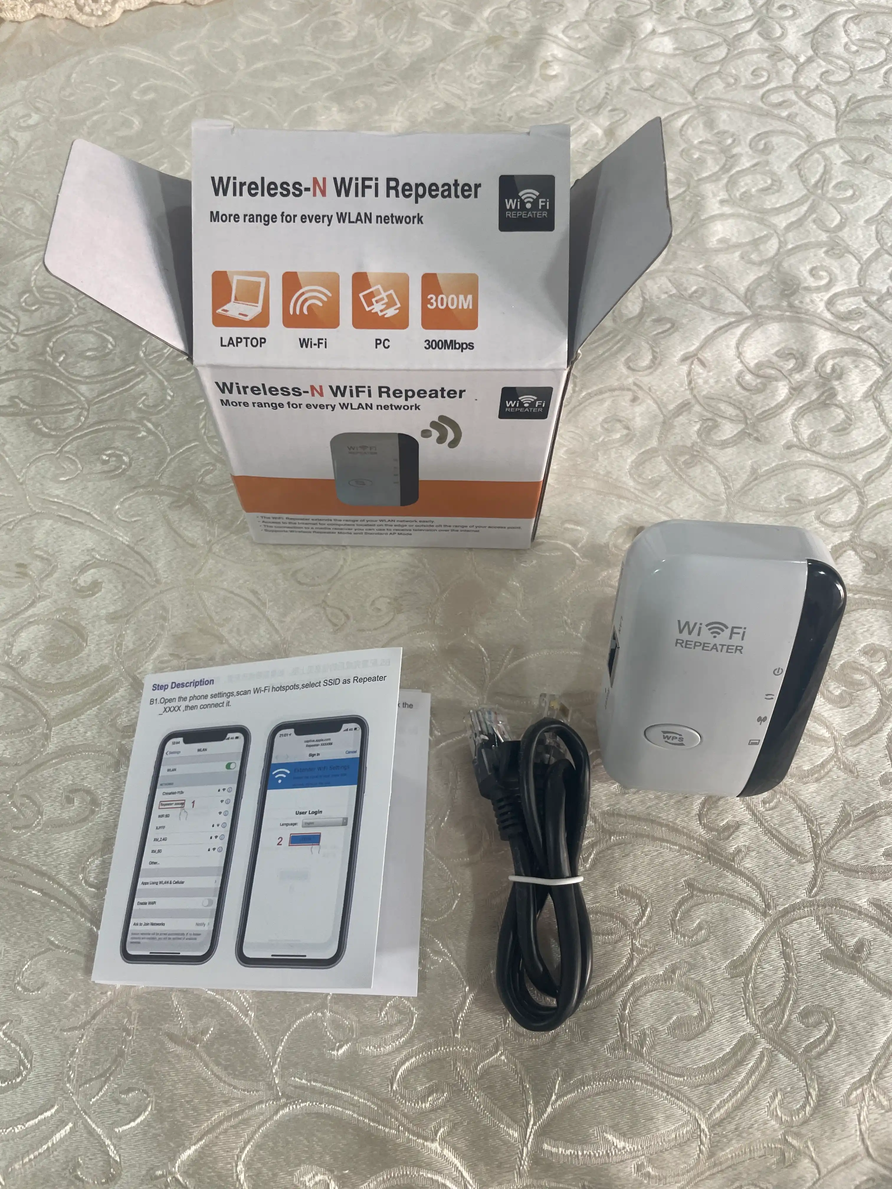 Simsiz Wi-Fi, signal kuchaytirgichi, repiter