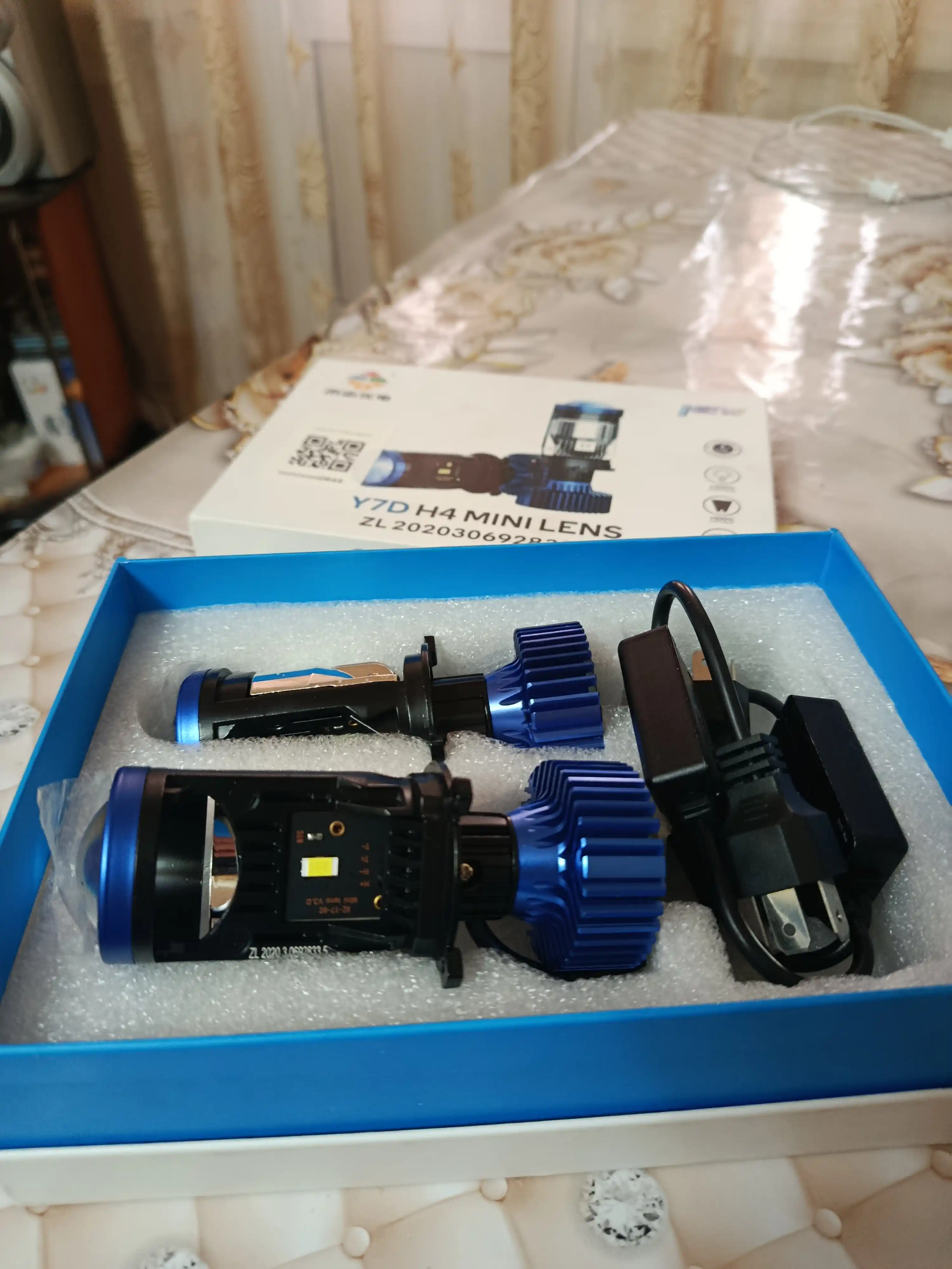 Y7D Y7 LED H4: avtomobil faralari uchun chiziqli svetodiod tog'ri ornatilsa ruxsati bor