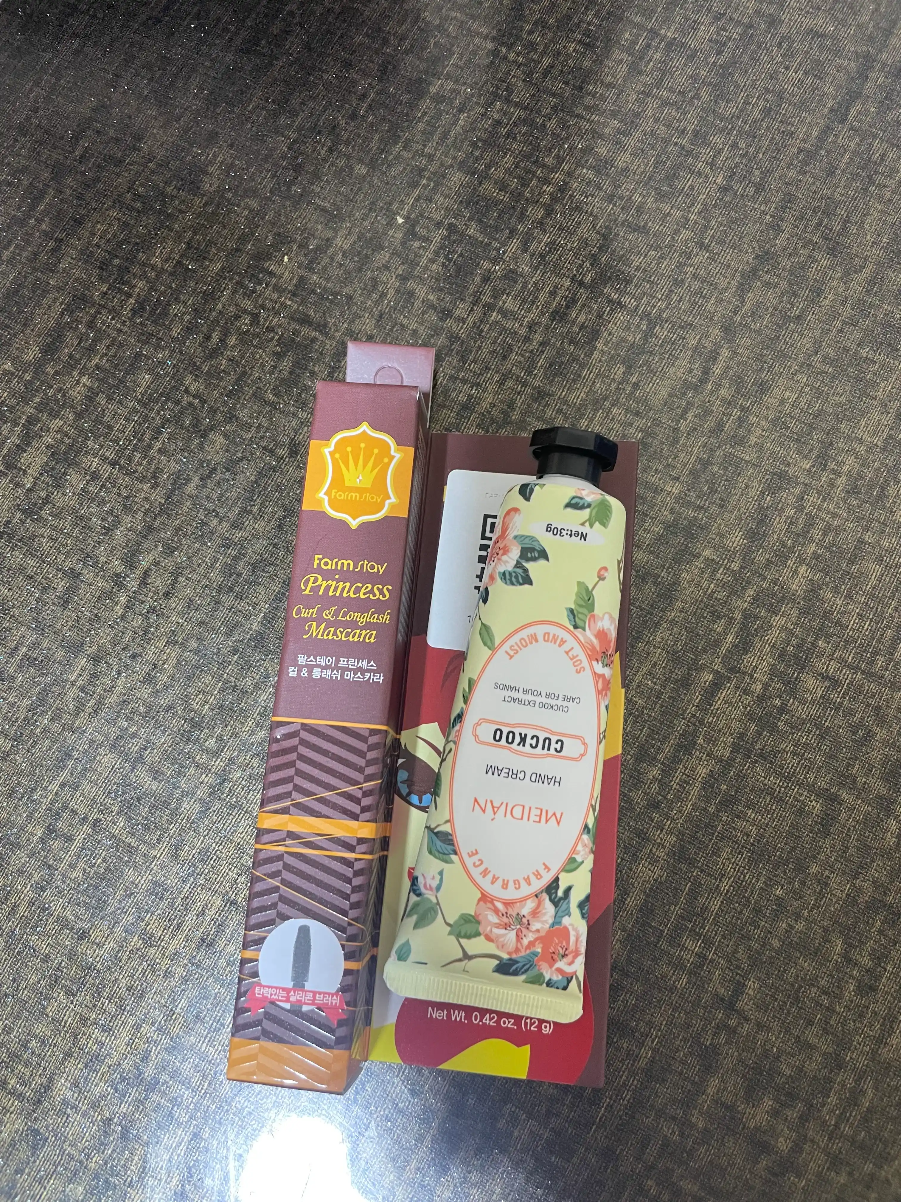 Водостойкая тушь для ресниц, с коллагеном, 2 в 1, Farm Stay Gold Collagen Dual Volume
