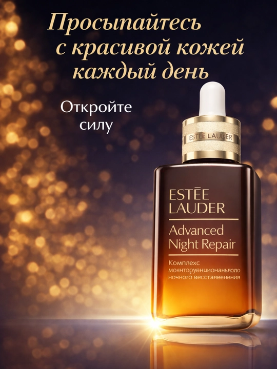Ayollar Uchun Serum, Ajinlarni Yo‘qotuvchi, Kuchli Namlovchi, Night Repair Estee Lauder