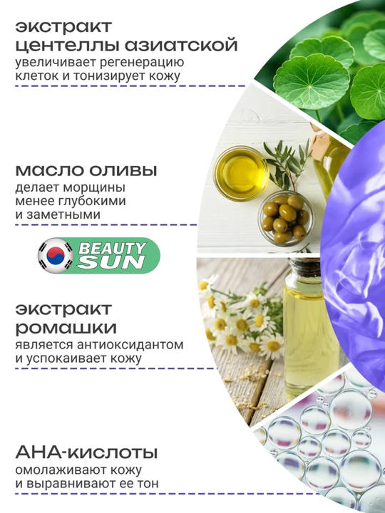 Kislotalar va sentella qo'shilgan tinchlantiruvchi zardob, Some by mi, Aha.bha.pha, 50 ml