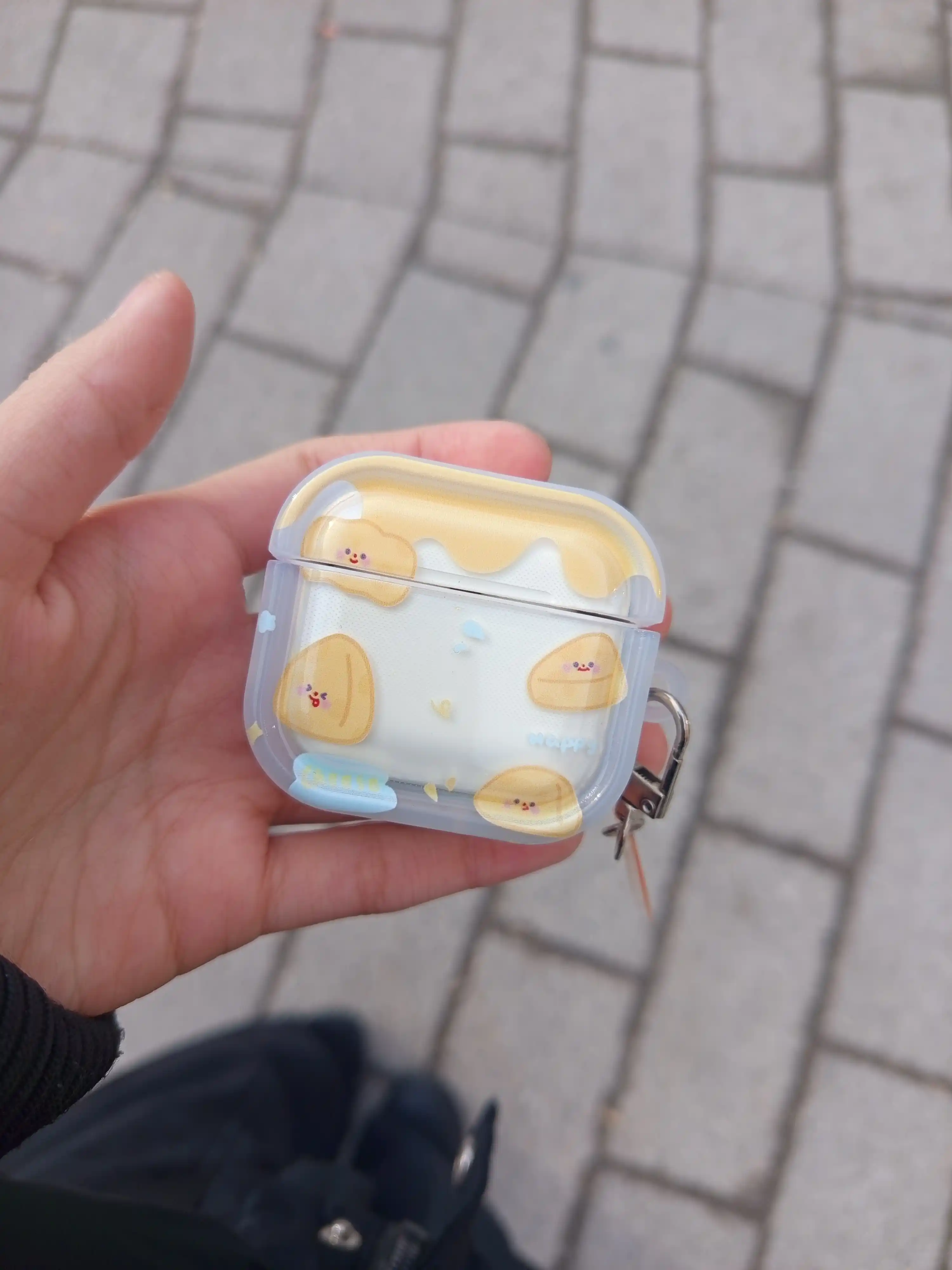 G'ilof AirPods 1, 2 va pro, 3, 4, simsiz quloqchinlari uchun