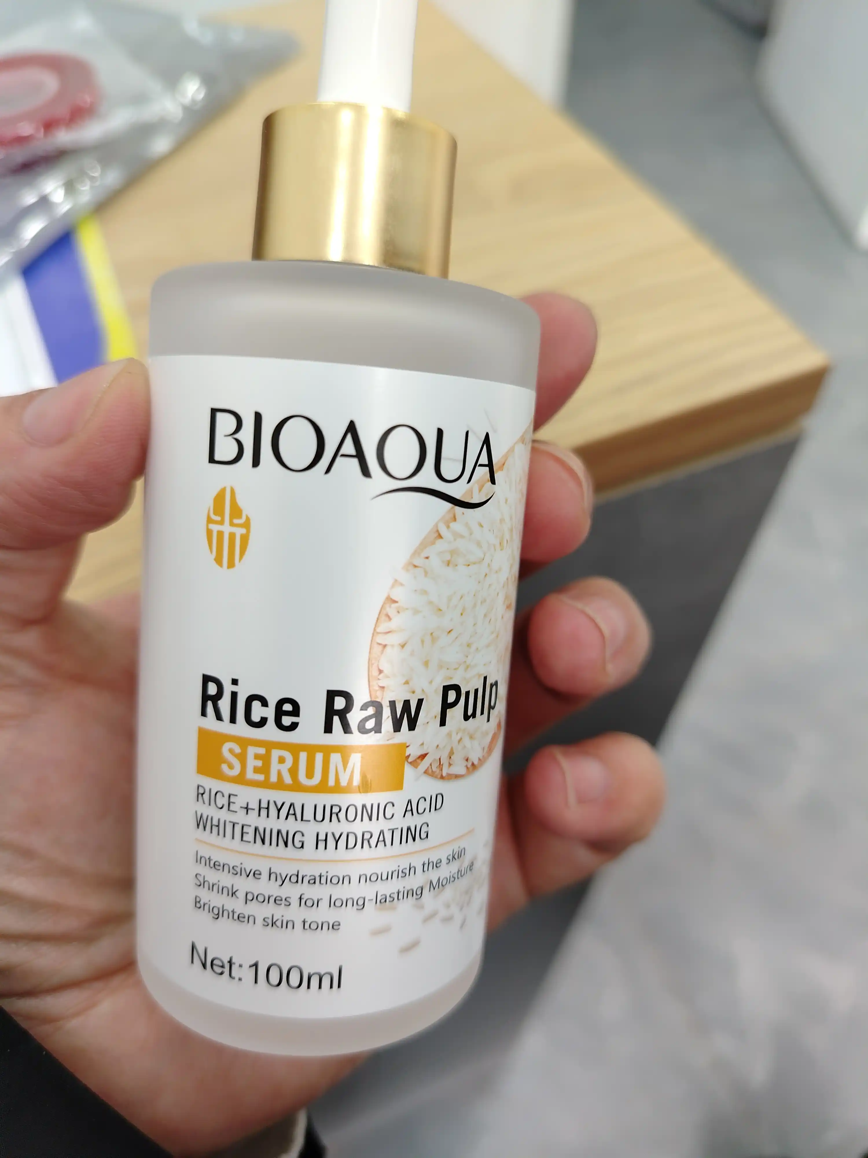 Сыворотка для лица Rice Raw Pulp белым рисом
