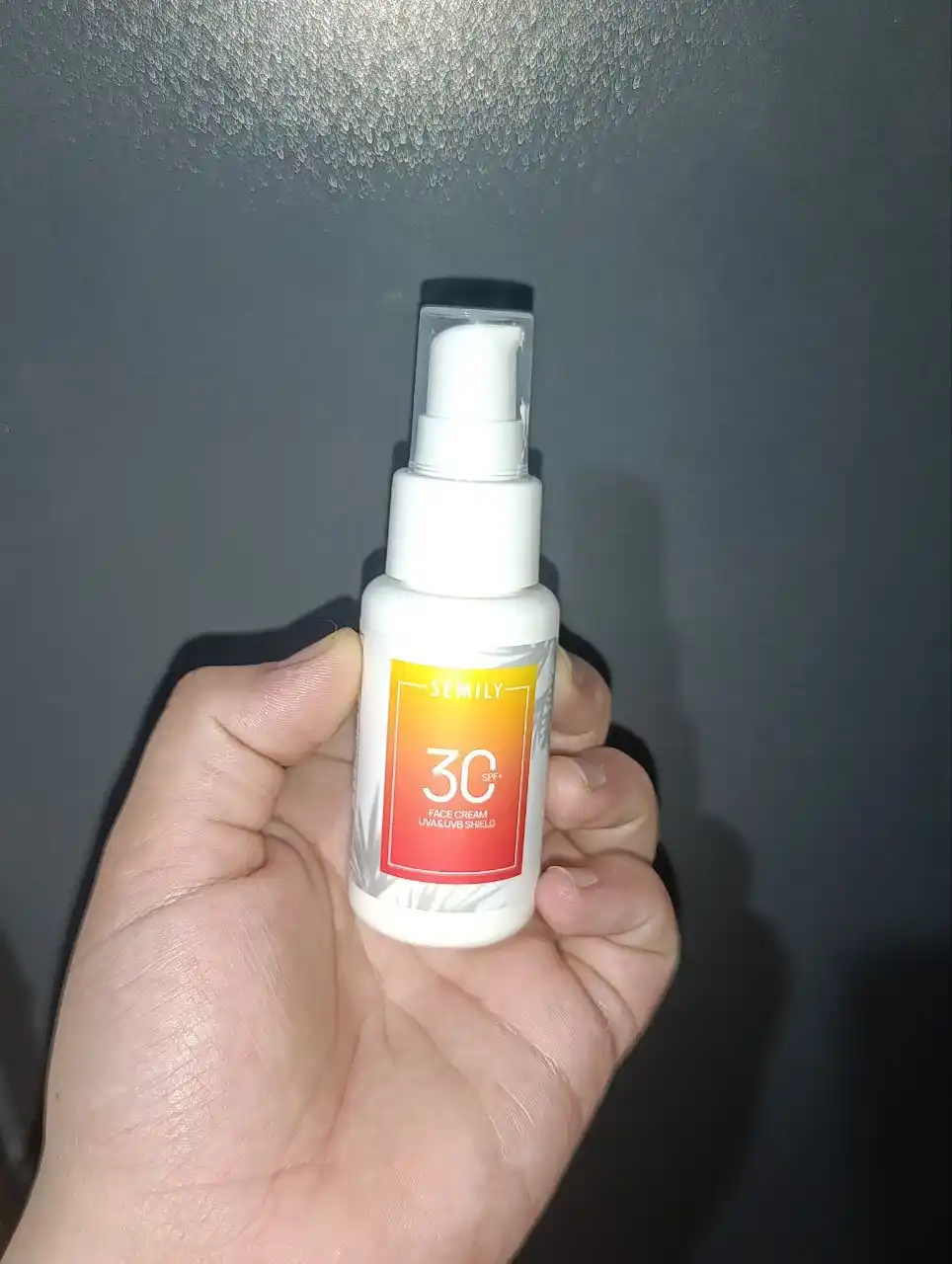 SPF krem, quyoshdan himoya qiluvchi krem yuz uchun SEMILY SPF 30/50, 50 ml