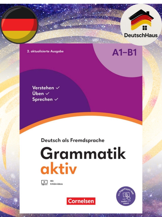 Nemis tili grammatikasi A1–B1, Grammar Aktiv, mustaqil o‘rganish uchun - 