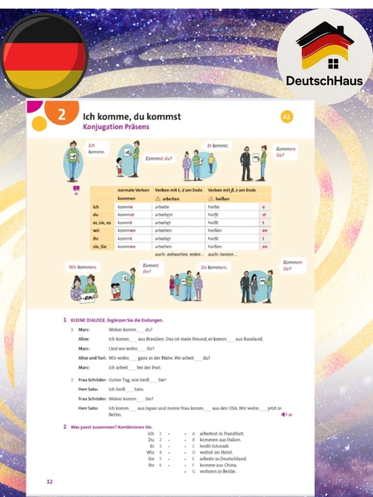 Немецкая грамматика A1–B1, Grammar Aktiv, для самостоятельного обучения
