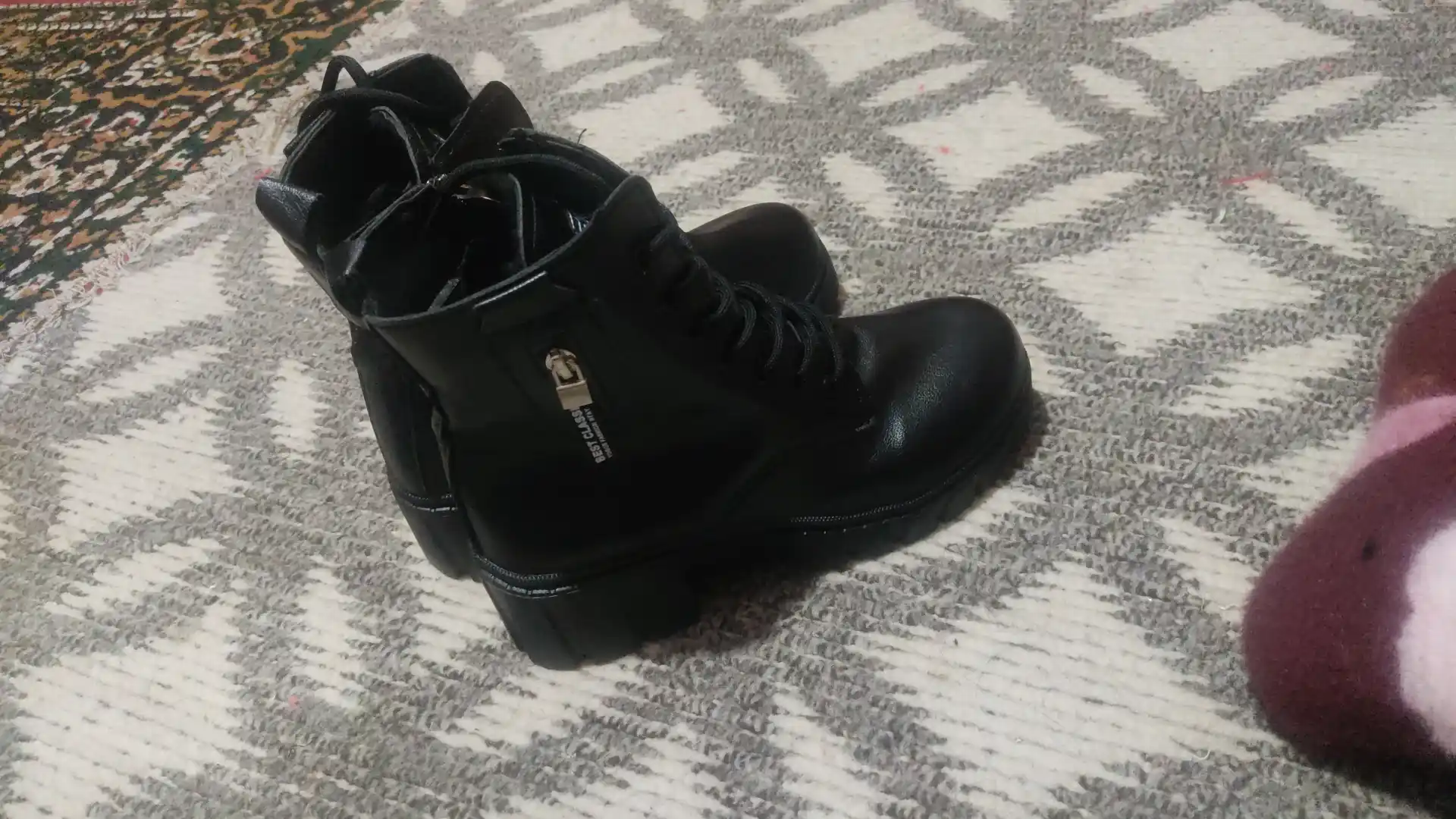 Ayollar yarim etiklari, qishki, mo‘ynali, 36-40