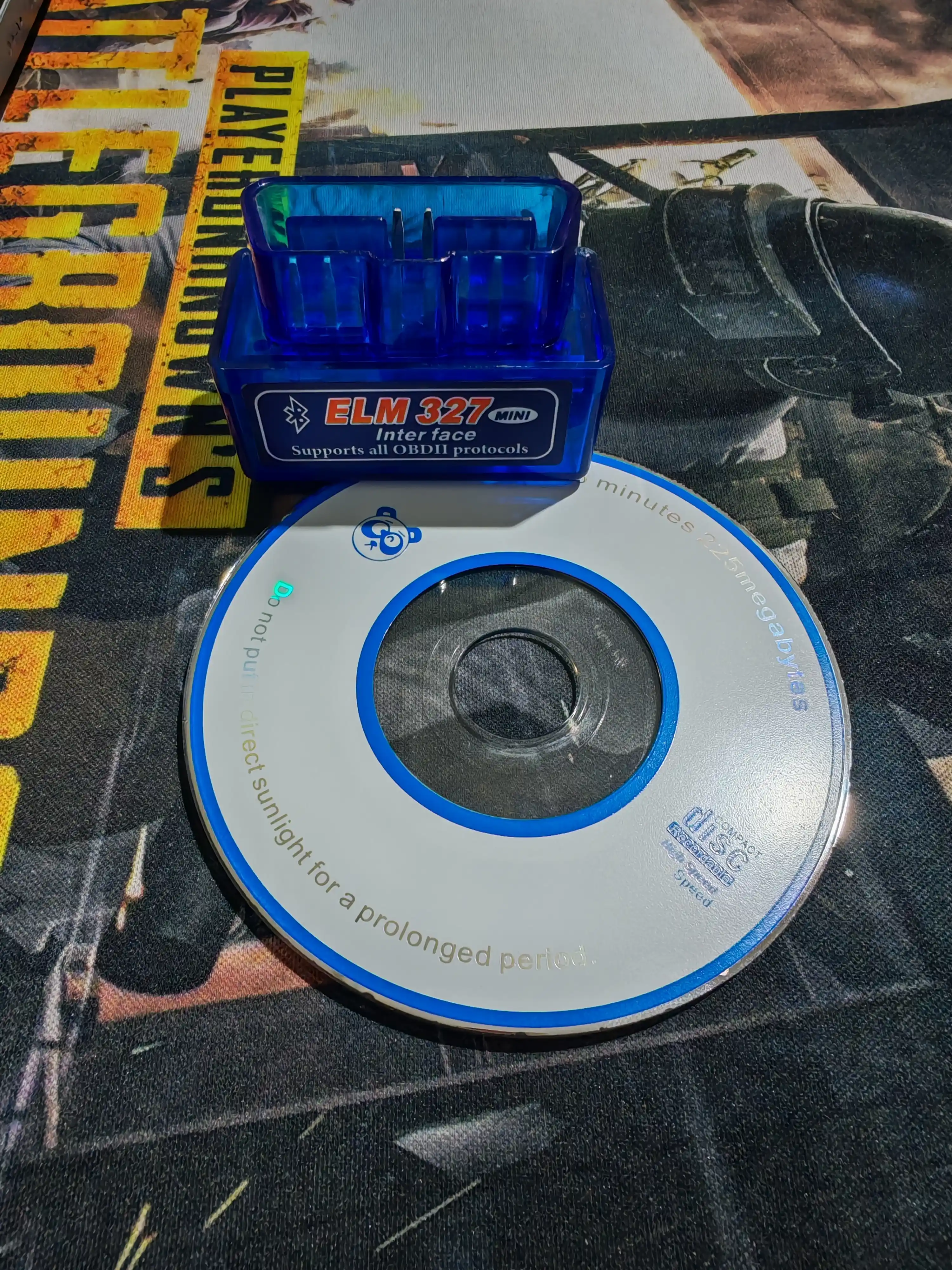 Avtodiagnostik xatolik skaneri ELM327 OBD2 V2.1, Android, Bluetooth