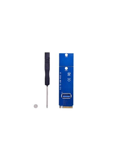 M. 2 (NGFF) dan USB 3.0 PCIe 1X adapteriga