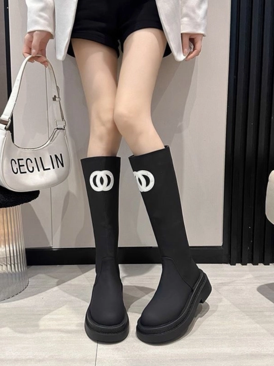 Женские сапоги до колена Chanel 2025-2026 год - 