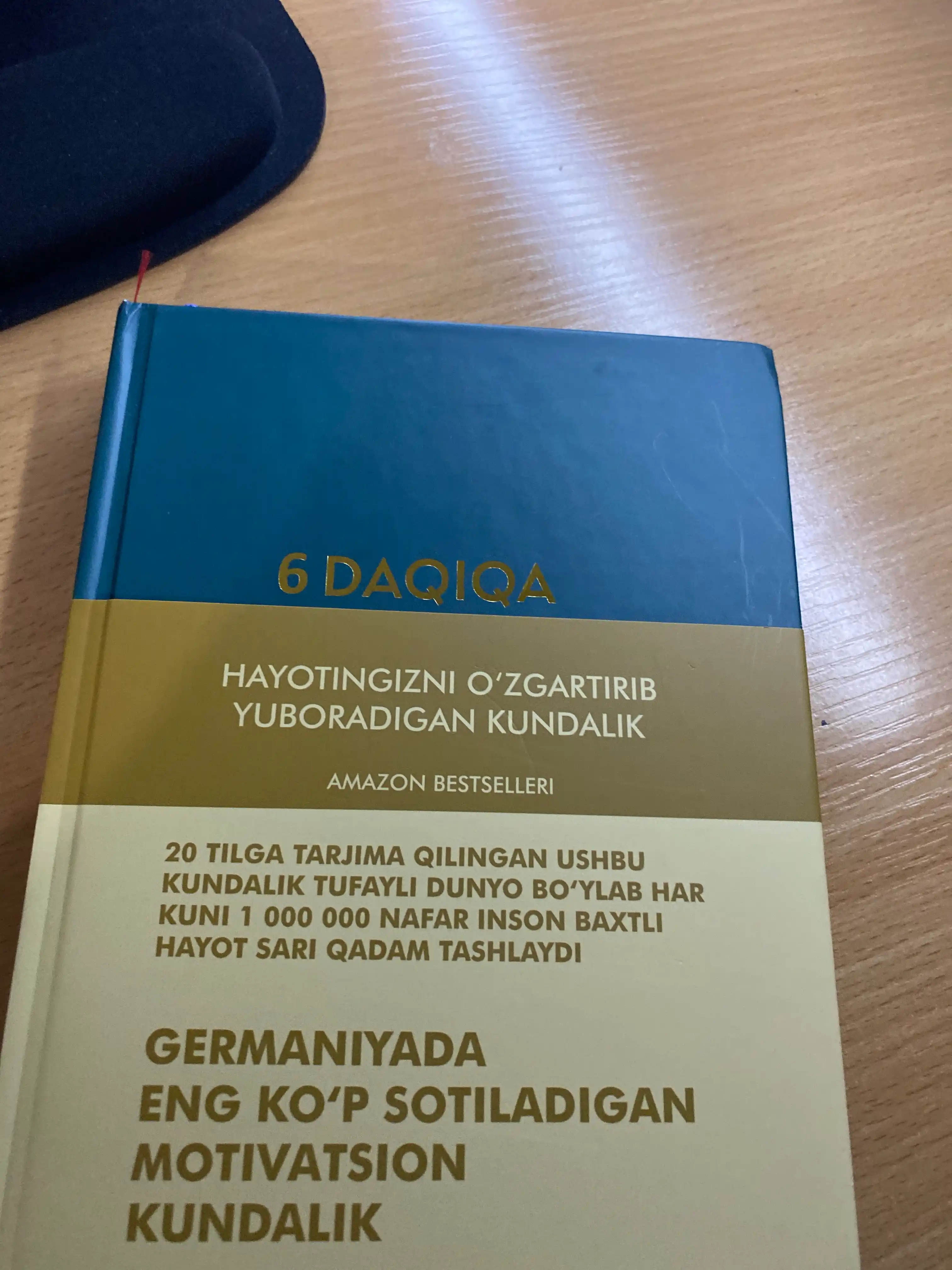 6 daqiqa — motivatsion kundalik