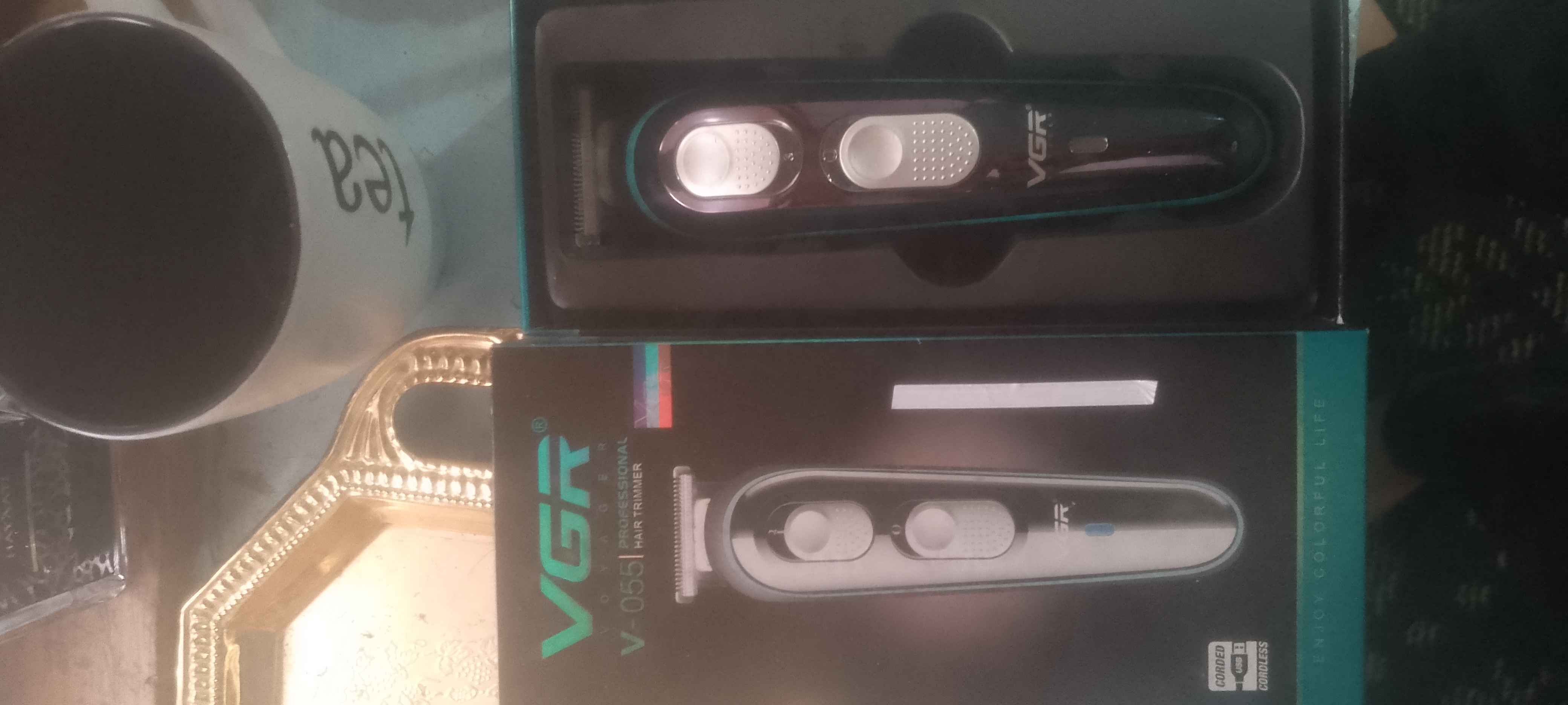 Soqol, mo‘ylov va soch uchun simsiz VGR V-055, 071, 075, 999, 933 trimmer