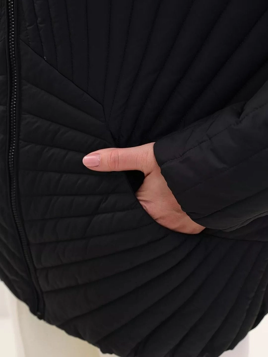 Ayollar uchun kurtka, qishki, issiq oversize, still koreyskiy kuz va qish oylari uchun