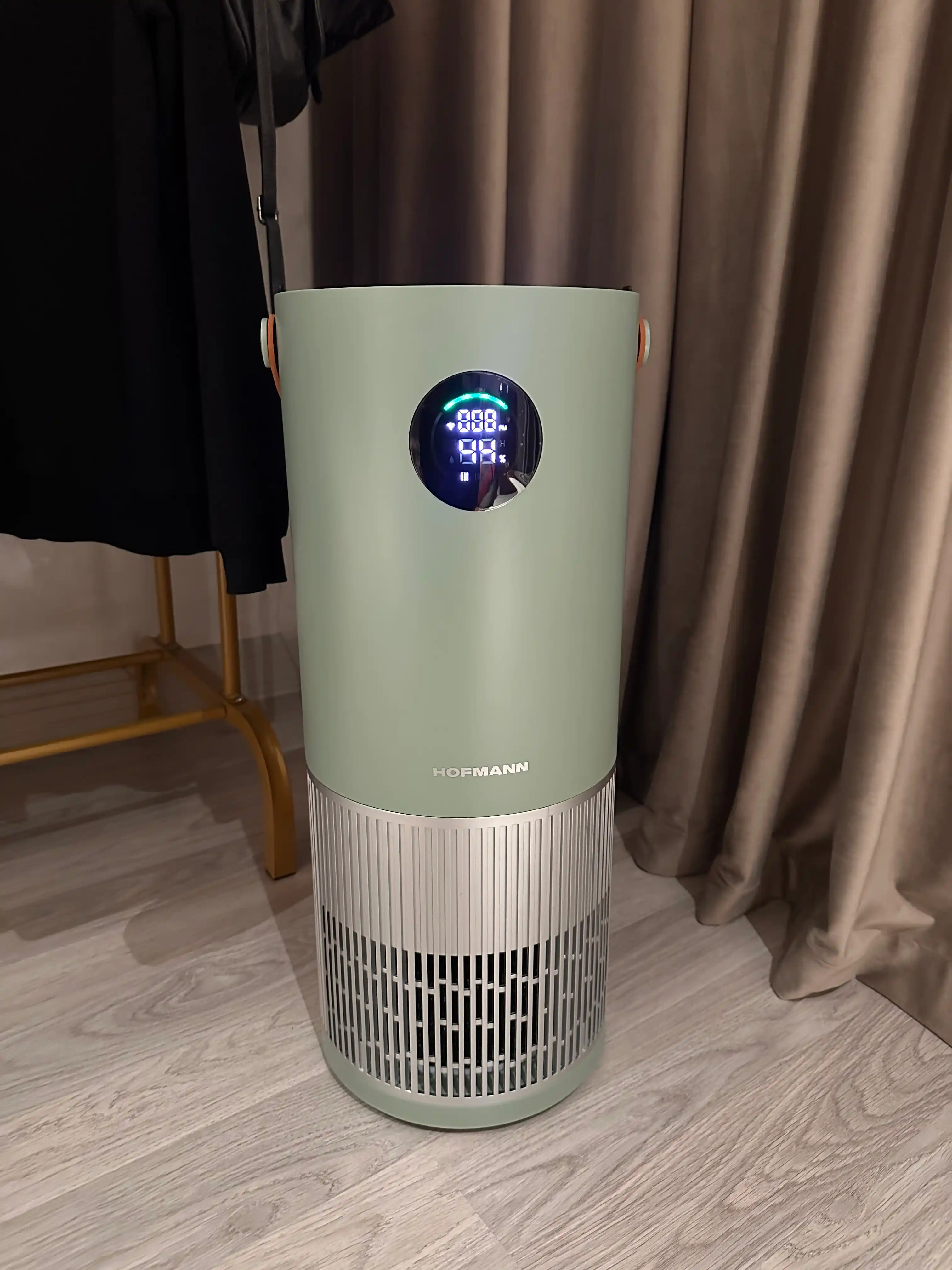 Очиститель воздуха Hofmann HEPA H13 WiFi ионизация 40м² 3.75л 25–65Вт увлажнение