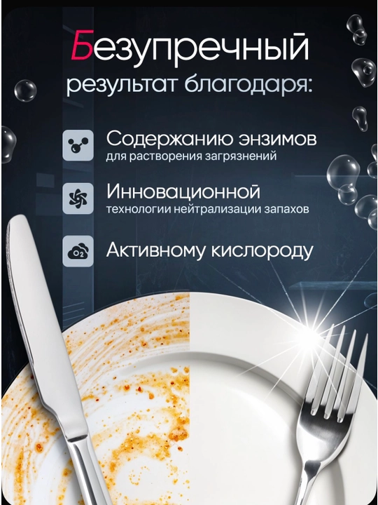 Таблетки для посудомоечной машины Cink, 40 шт