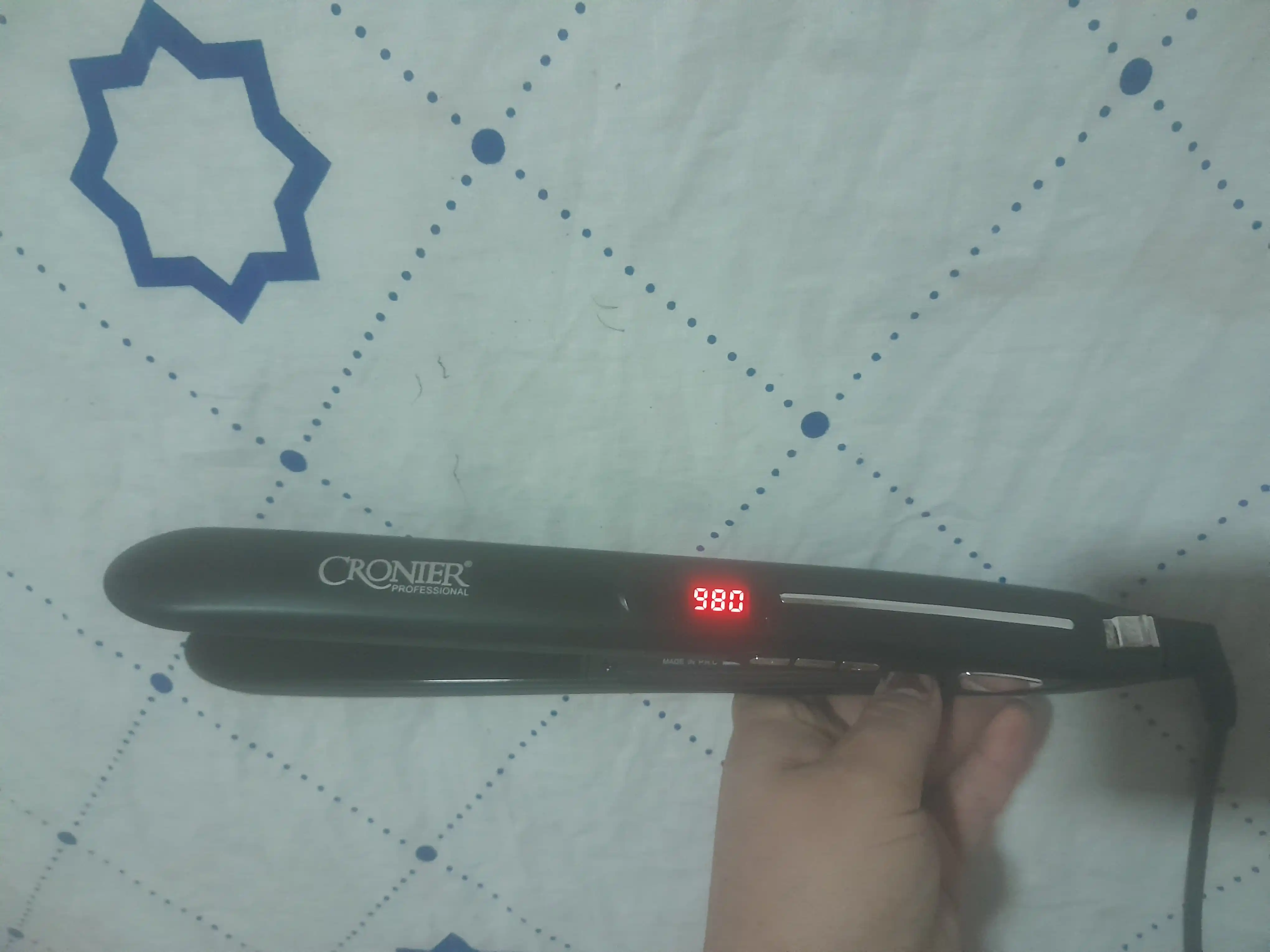 Professional soch tekkislash dazmoli MAC keramika plastina va LCD displeyli