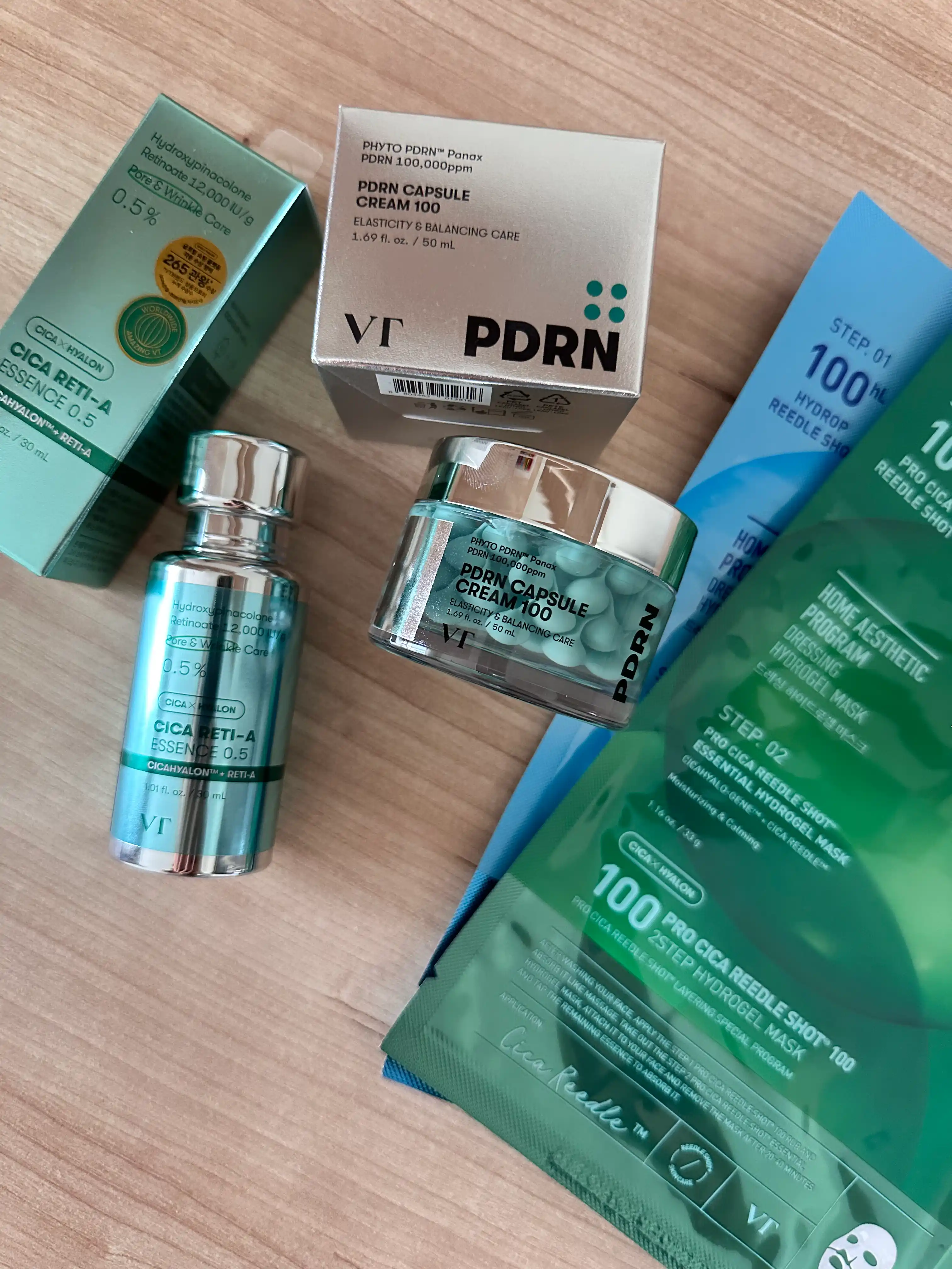 Сыворотка для лица VT Cosmetics: ретинол, лифтинг, коллаген, пептиды, центелла, 30 мл