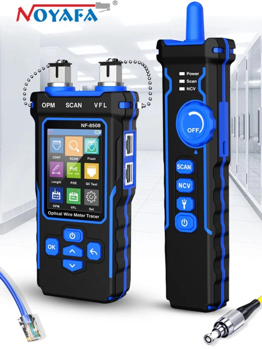 NOYAFA NF-8508 Многофункциональный тестер для RJ11/45, POE, Fiber Optic - 