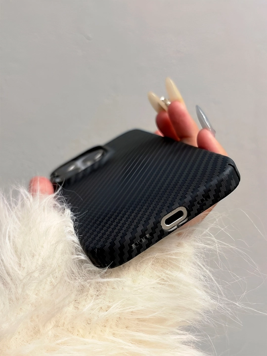 CARBON MagSafe iPhone uchun , X/XS dan 17 Pro MAX gacha modellarga mos keladi