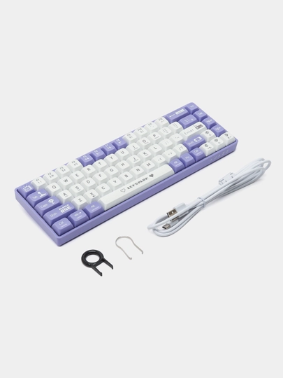 Ajazz ak680 - проводная механическая игровая клавиатура RGB Hot-Swap 68 клавиш — NAZAREK-AK680AJAZZ-АМЕТИС