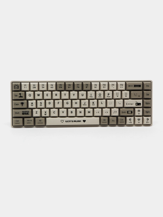 Mexanik Klaviatura AJAZZ AK680, Simli USB Type-C, Mini 68 Tugmali, Hot-Swap, RGB, Oyin