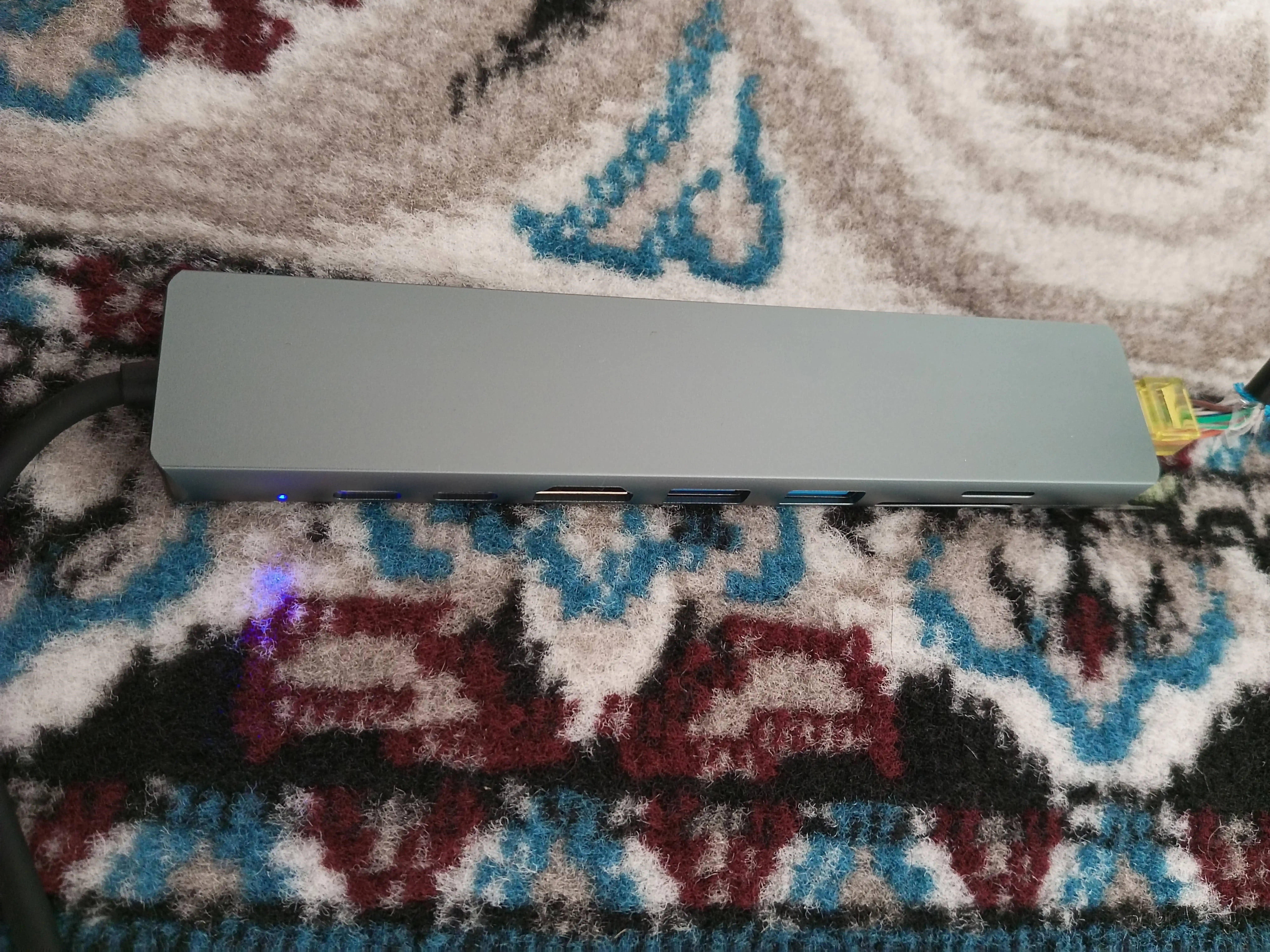 Type-C to Хаб USB-C Hub 8-в-1 / 3-в-1 Type-C LAN, Type-C HDMI