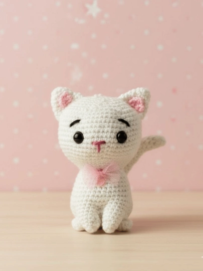 Котёнок, мягкая игрушка для детей, ручная работа — KTOBTOP-MUSHUKCHA