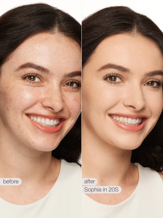 Suvga chidamli, tabiiy effektli, SPF bilan, yengil, namlovchi Tarte Foundation