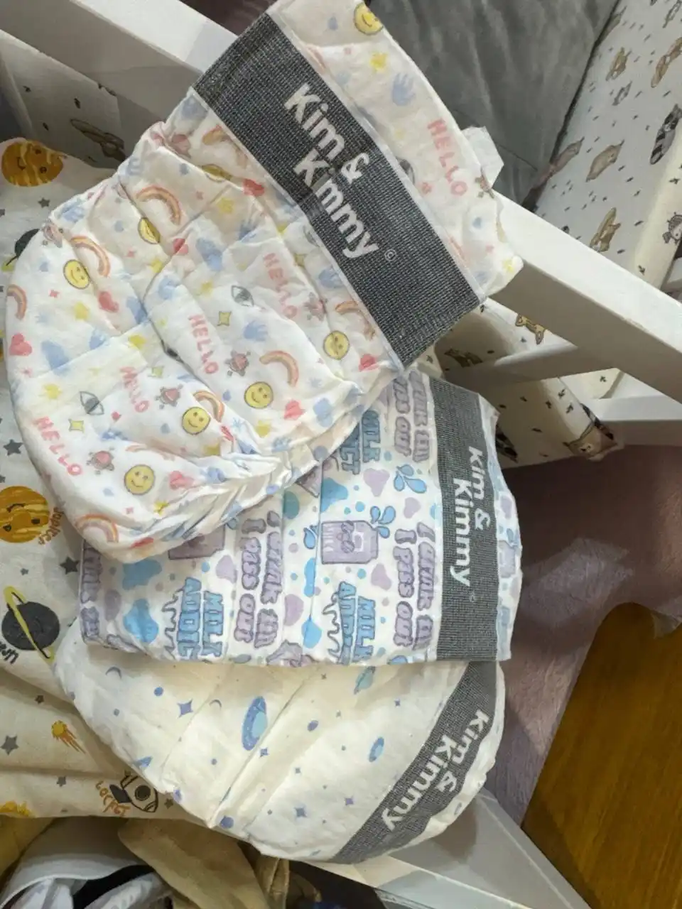 Tagliklar Kim&Kimmy, 6-11 kg gacha, 3 o'lchami, 60 dona