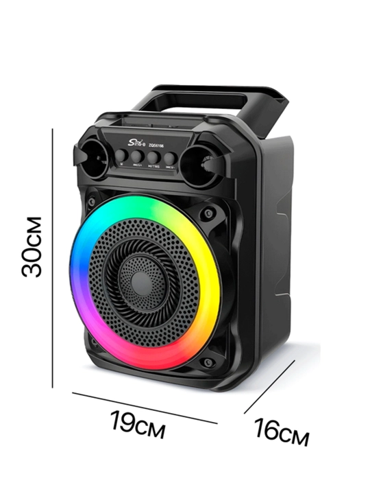 Karaoke kolonka Bluetooth ZQS 6166, 1800 mAh + mikrofon