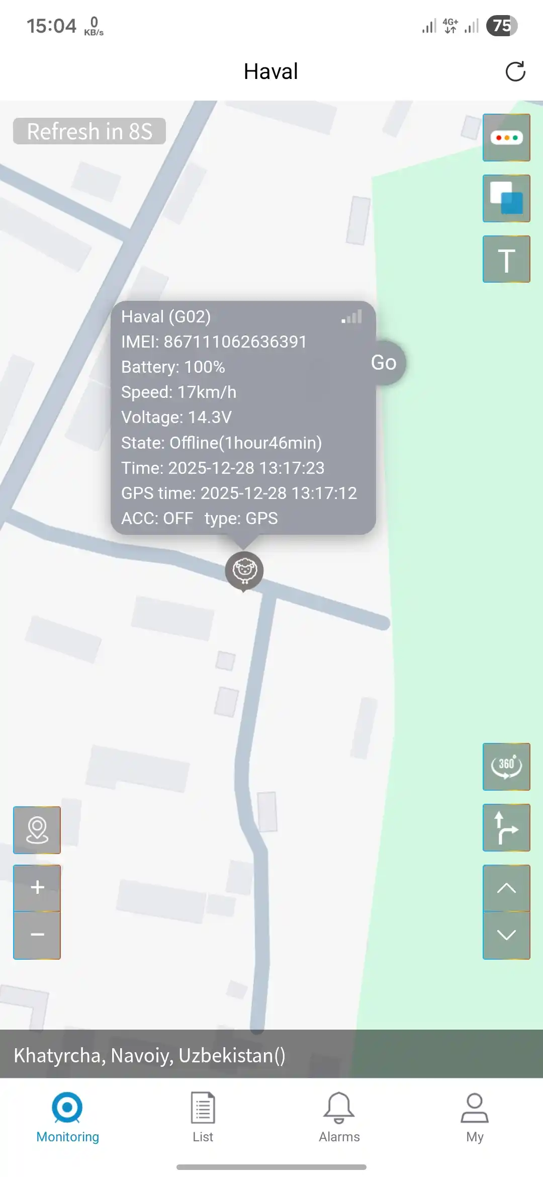 GPS трекер 3G чип слежения за автомашиной определения локации через спутник наблюдение