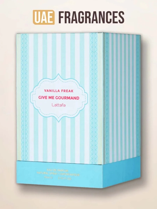 Lattafa ayollar parfyumeriyasi Cookie Crave Give Me Gourmand, 75 ml shirin gurme