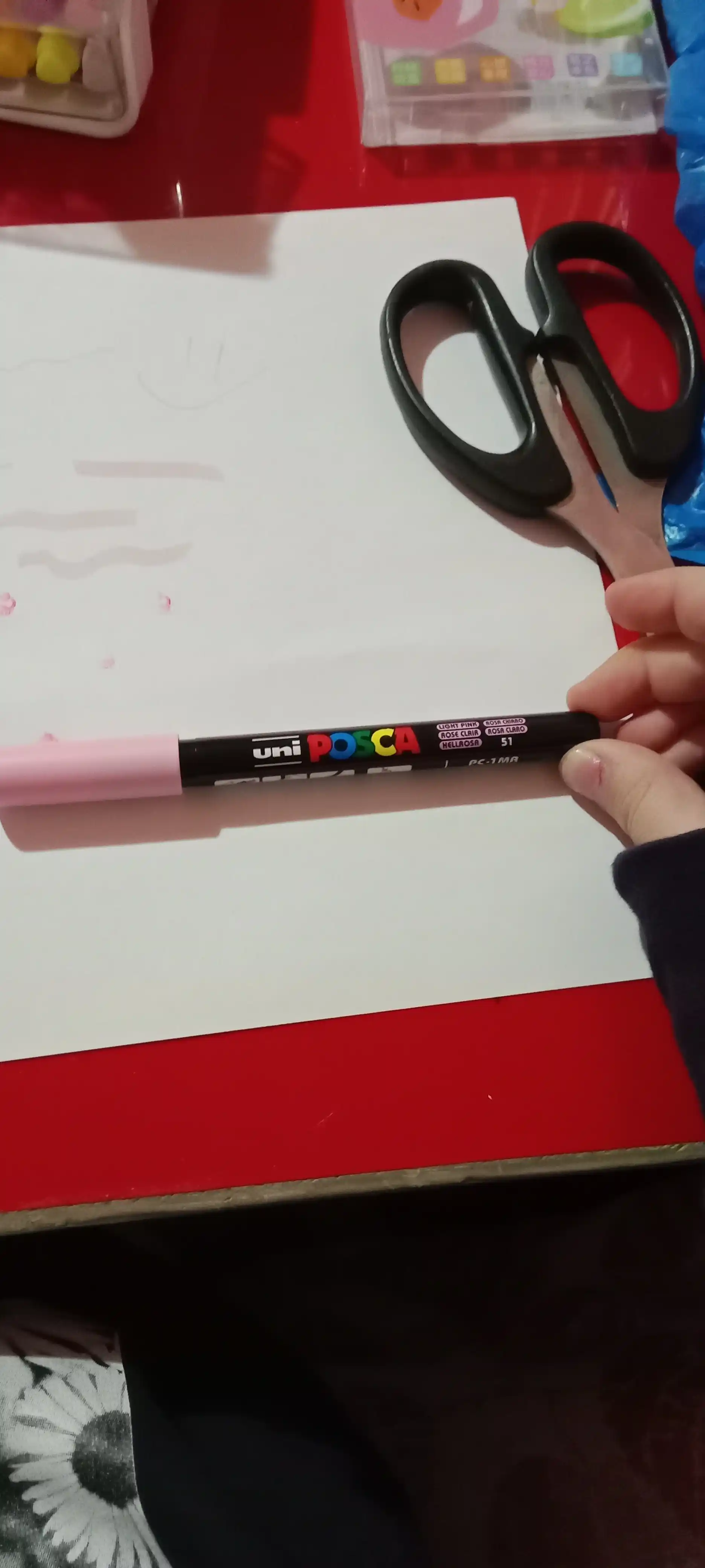 Markerlar Uni POSCA 0.7 Marking Pen SoftColor