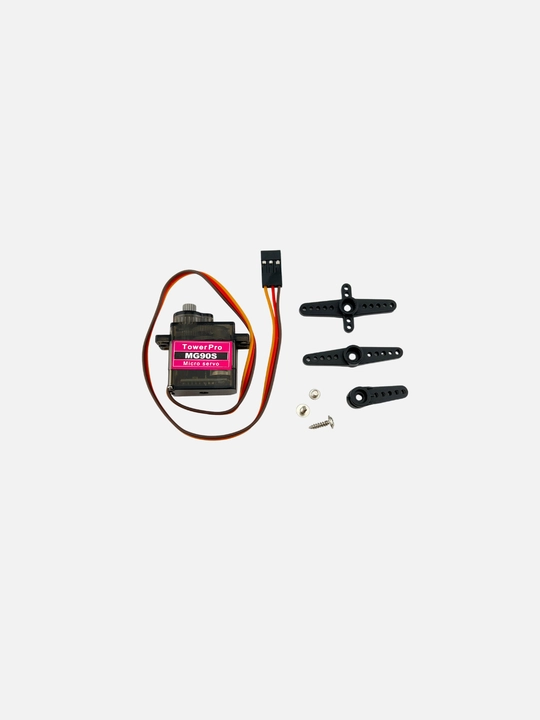 Микро серво мотор Tower Pro MG90S, металлические шестерни, 180°, 1.8 kg/cm, 4.8–6V