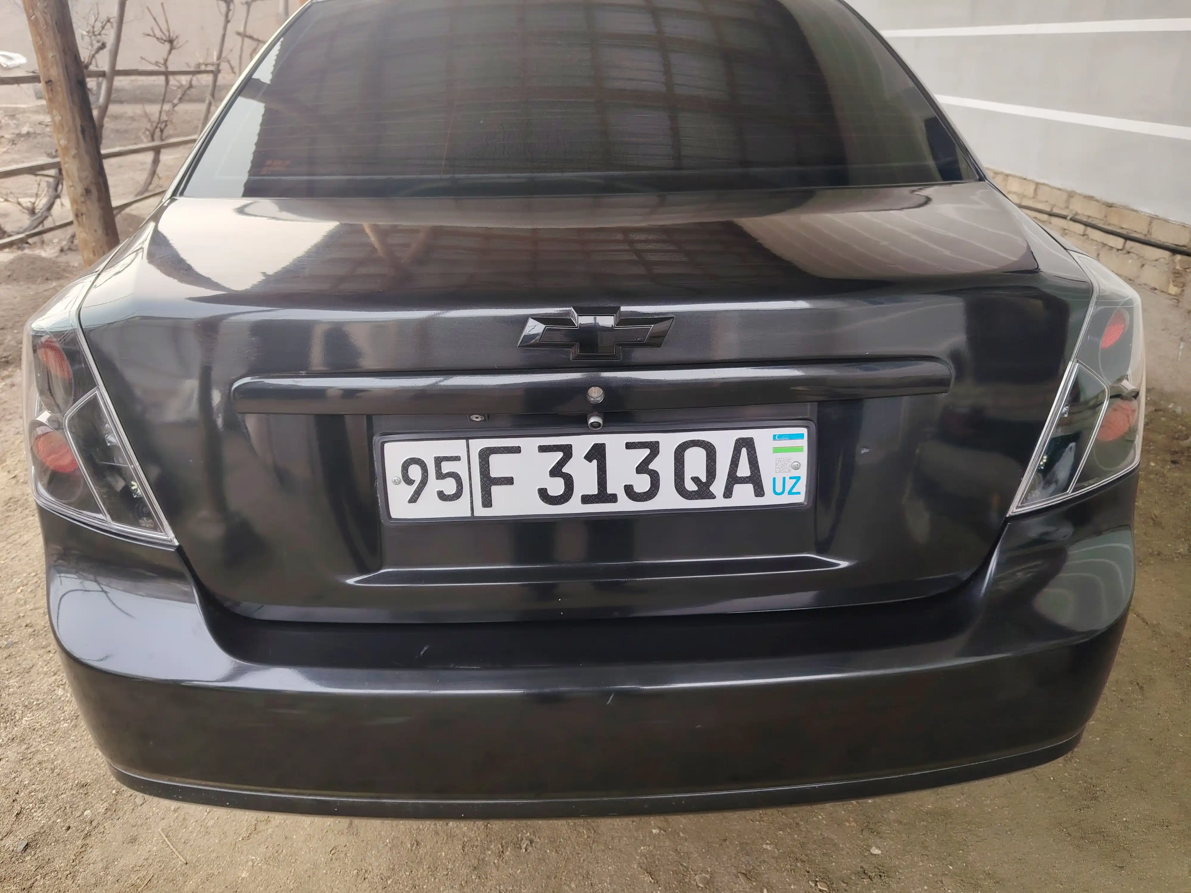Orqa chiroq Lacetti Gentra Black Edition, ichki qora, oynasi shaffof