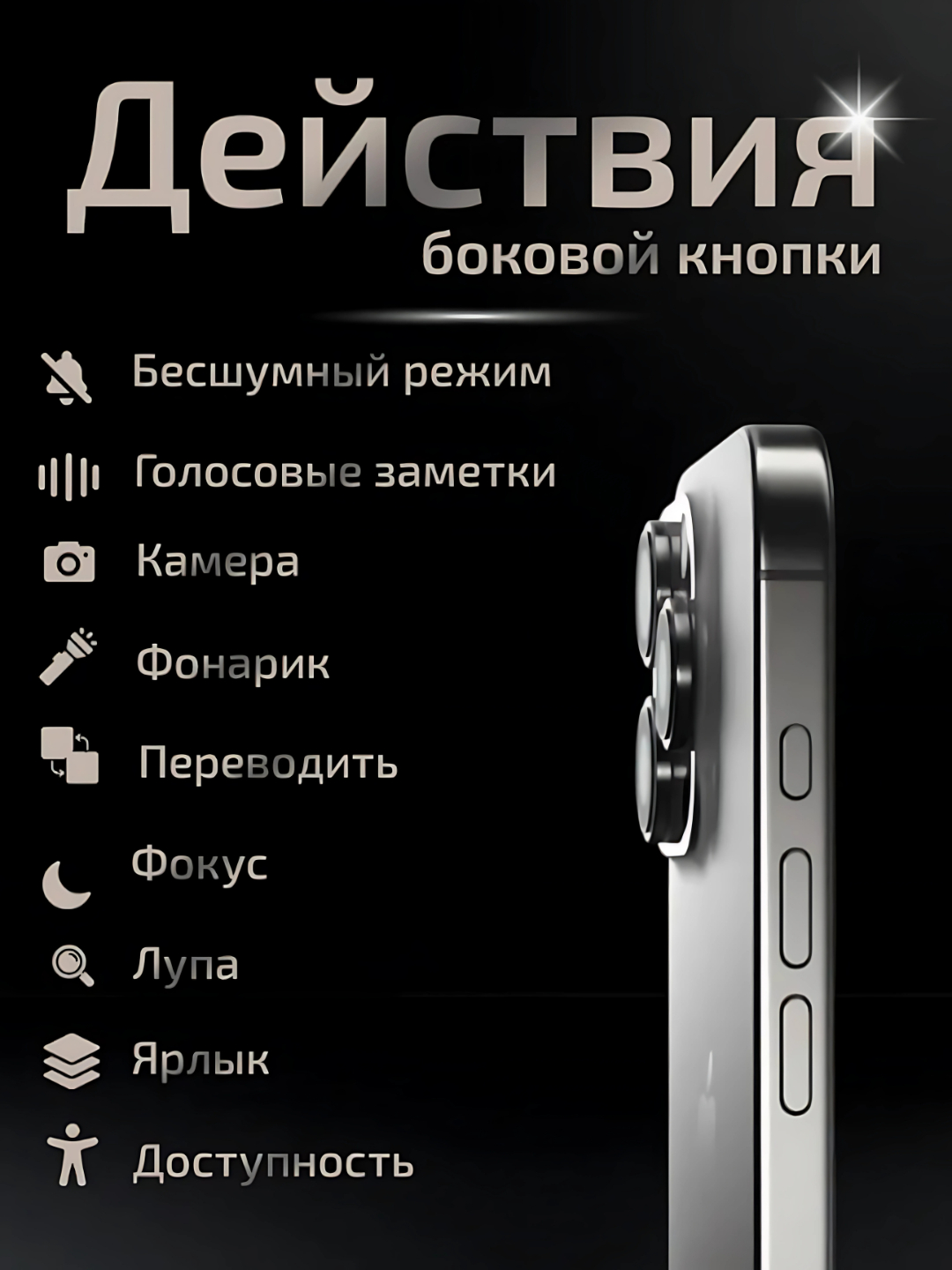 Smartfon iPhone 16 Pro, Pro Max, 128, 256 ГБ, 1-SIM, Dual-SIM, g'ilof va oyna sovg'aga
