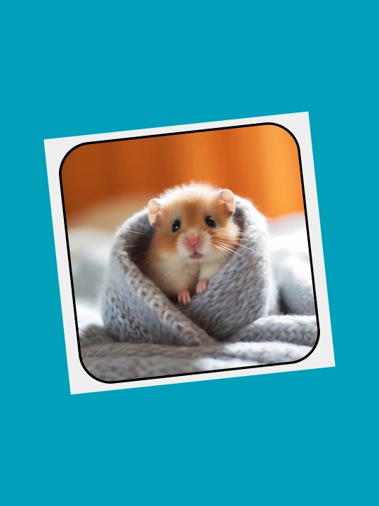 Telefon uchun "HAMSTER" 3D stiker