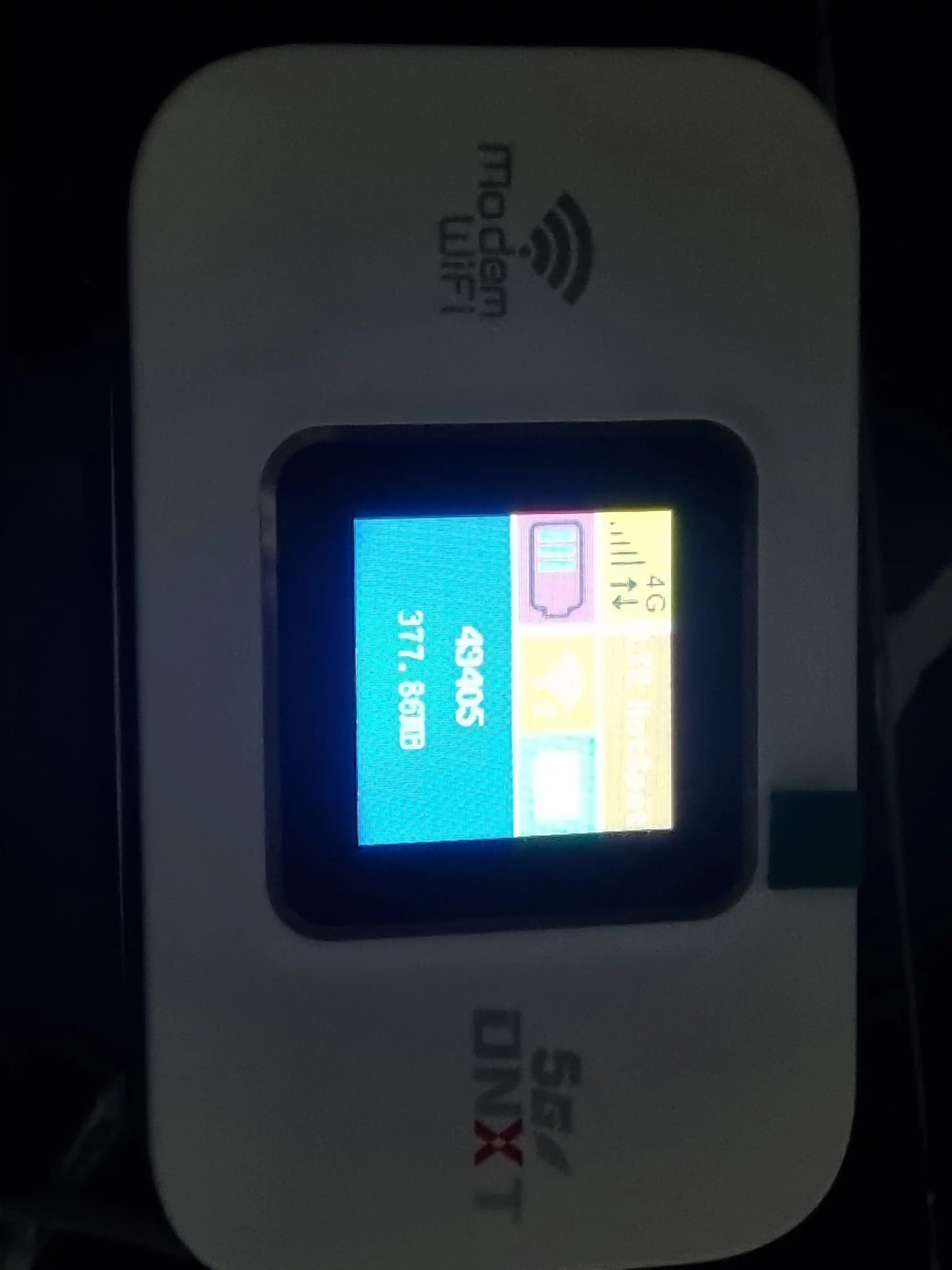 Карманный WIFI-роутер 4G, 5G белый