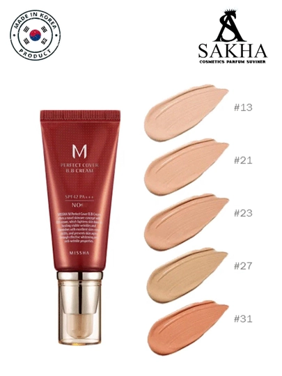 MISSHA M Perfect Cover BB Cream SPF42 PA+++тонизирующий BB крем 50 мл тональный крем - 