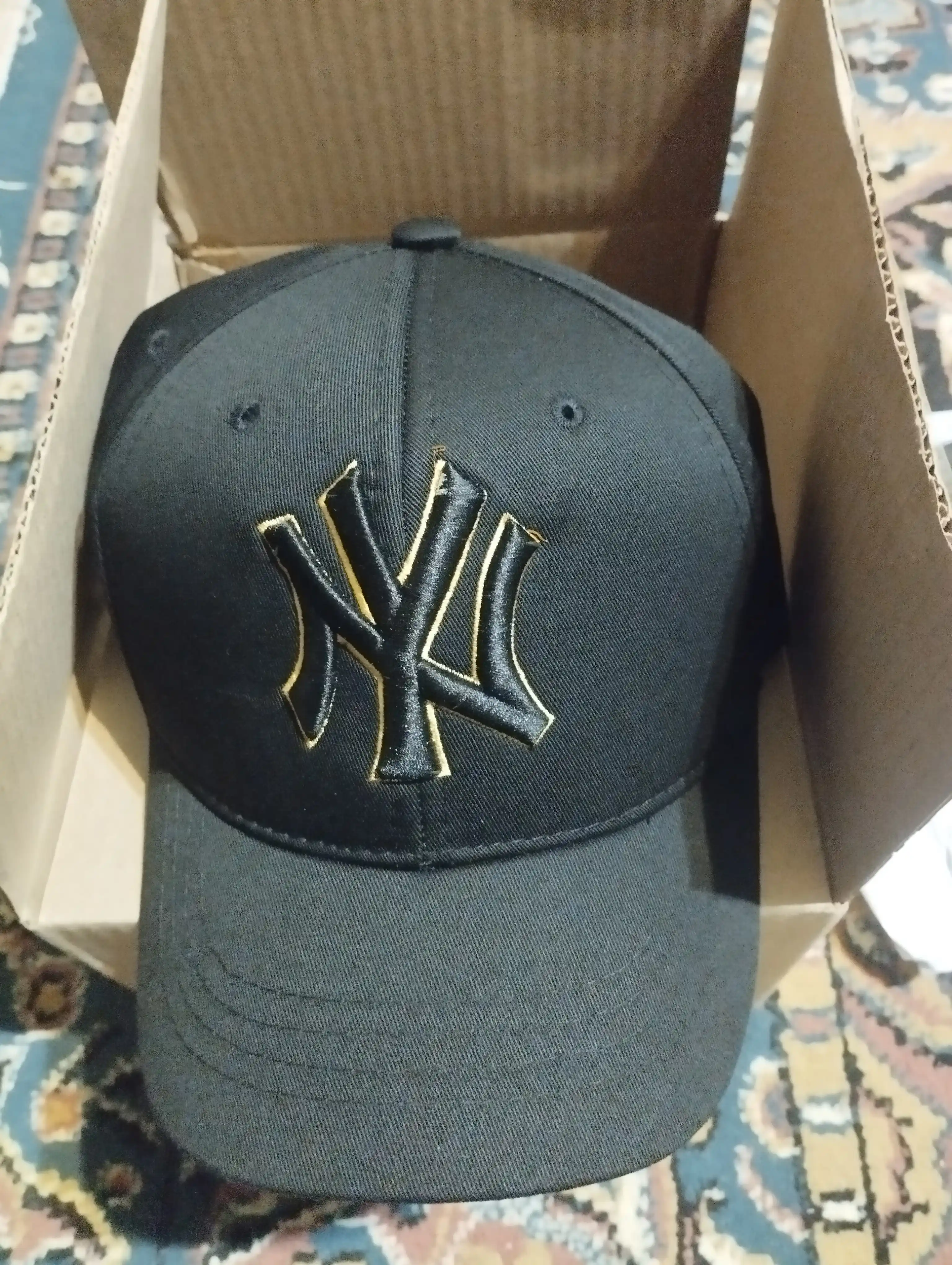 NY 3D naqshli beysbol kepkasi – uniseks, sozlanadigan
