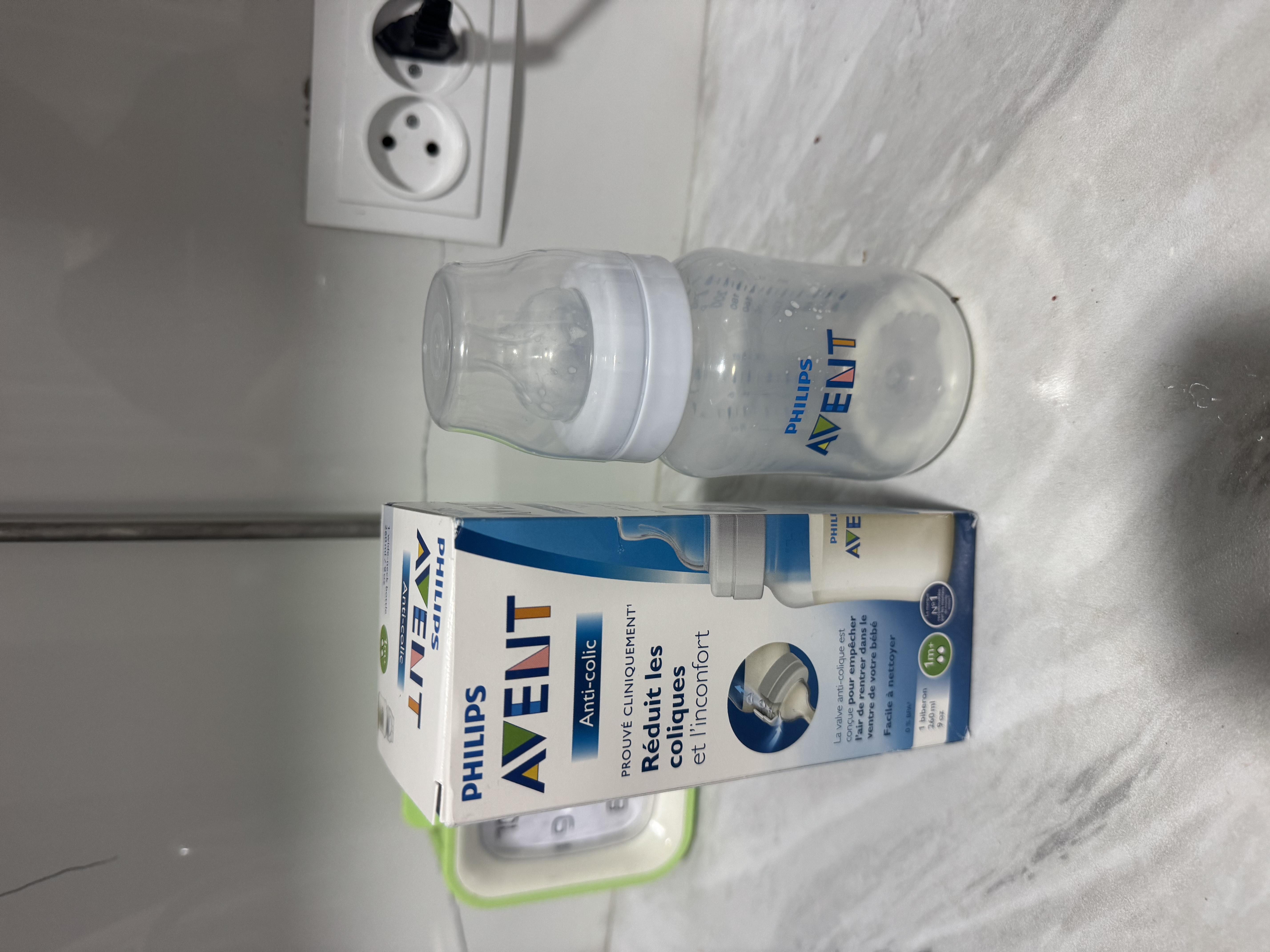 Philips Avent Anti-colic bolalar uchun butilka, 260 ml va 330 ml, 1 oylik+