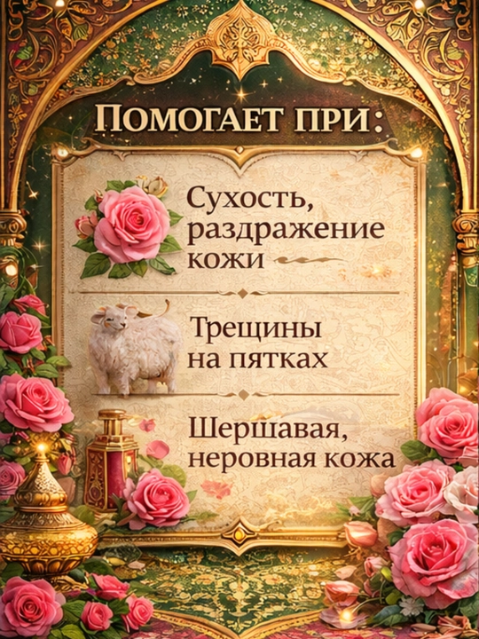OENS ecki yungi bilan atirgul aromali SPA sovun, nozik piling, namlovchi parvarish, nafis ter