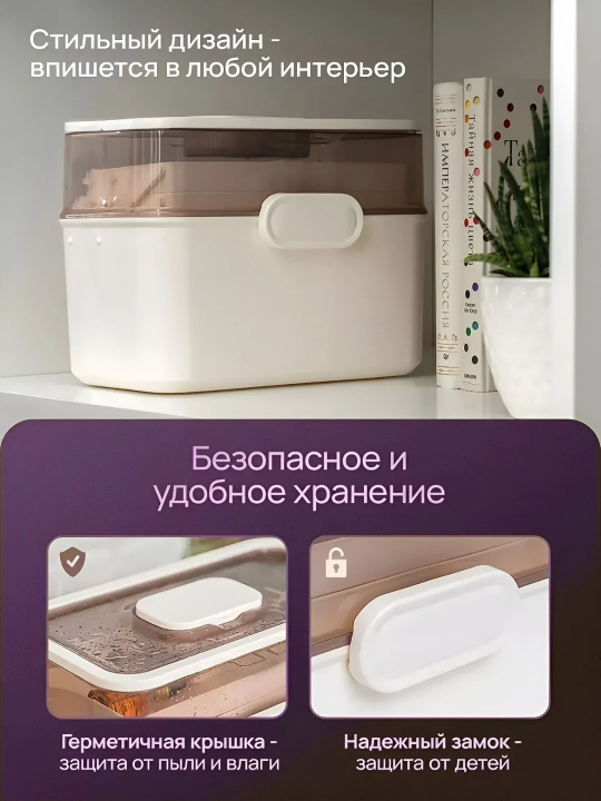Аптечка домашняя, для хранения лекарств