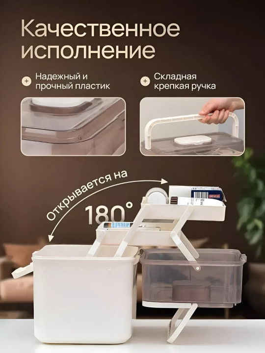 Аптечка домашняя, для хранения лекарств