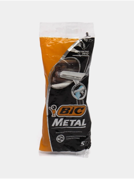 Bic Metal soqol olish ustasi, 5 dona - 